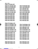 Предварительный просмотр 2 страницы Mitsubishi Electric Mr.SLIM PU-P1.6VGAA Technical & Service Manual