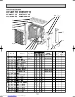 Предварительный просмотр 54 страницы Mitsubishi Electric Mr.SLIM PU-P1.6VGAA Technical & Service Manual