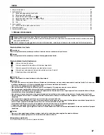 Предварительный просмотр 37 страницы Mitsubishi Electric Mr.SLIM PUH-P1.6VGAA Operation Manual