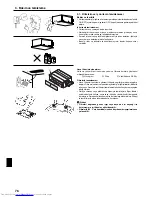 Предварительный просмотр 76 страницы Mitsubishi Electric Mr.SLIM PUH-P1.6VGAA Operation Manual