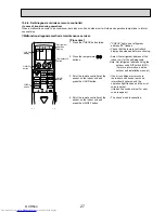 Предварительный просмотр 27 страницы Mitsubishi Electric Mr.Slim PUHZ-FRP71VHA Service Manual