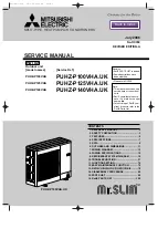 Mitsubishi Electric Mr.Slim PUHZ-P100VHA Service Manual preview