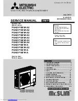 Mitsubishi Electric Mr.Slim PUHZ-P100VHA2 Service Manual предпросмотр