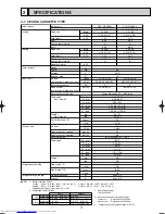 Preview for 3 page of Mitsubishi Electric Mr.SLIM PUHZ-RP140YHA Technical Data Book