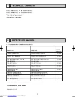 Предварительный просмотр 2 страницы Mitsubishi Electric Mr.Slim PUHZ-RP200YHA Service Manual