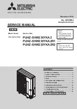 Preview for 1 page of Mitsubishi Electric Mr.Slim PUHZ-SHW230YKA2 Service Manual