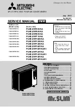 Preview for 1 page of Mitsubishi Electric Mr.Slim PUHZ-ZRP100VKA Service Manual