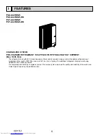 Предварительный просмотр 6 страницы Mitsubishi Electric Mr.SLIM PUY-A42NHA5 Service Manual