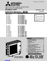 Предварительный просмотр 1 страницы Mitsubishi Electric Mr.Slim PUZ-A18NHA4 Service Manual