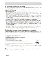 Предварительный просмотр 17 страницы Mitsubishi Electric Mr.Slim PUZ-HA42NKA Service Manual