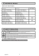 Предварительный просмотр 2 страницы Mitsubishi Electric MR. SLIM PUZ-M100VKA2 Service Manual