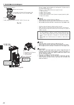 Предварительный просмотр 20 страницы Mitsubishi Electric Mr.SLIM SA100VA2 Installation Manual