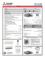 Mitsubishi Electric Mr. SLim SEZ-KD15NA Information preview