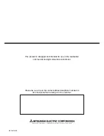 Preview for 25 page of Mitsubishi Electric Mr. SLim SEZ-KD18NA Installation Manual