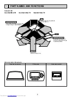 Предварительный просмотр 2 страницы Mitsubishi Electric Mr.Slim SLZ-KA09NA Technical & Service Manual