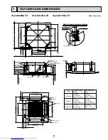 Предварительный просмотр 7 страницы Mitsubishi Electric Mr.Slim SLZ-KA09NA Technical & Service Manual