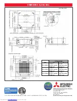 Preview for 2 page of Mitsubishi Electric Mr.Slim SLZ-KA12NA Submittal Data