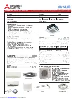 Mitsubishi Electric Mr.Slim SLZ-KA15NA Specfications предпросмотр