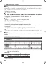 Предварительный просмотр 210 страницы Mitsubishi Electric Mr. SLIM SLZ-M FA Series Operation Manual