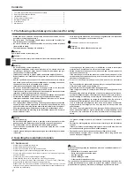 Preview for 2 page of Mitsubishi Electric Mr. Slim SUZ-KA25 Installation Manual