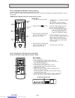 Предварительный просмотр 23 страницы Mitsubishi Electric Mr.Slim SUZ-KA25VA5 Service Manual