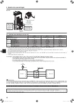 Предварительный просмотр 44 страницы Mitsubishi Electric Mr. Slim SUZ-M VA Series Installation Manual