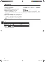 Предварительный просмотр 8 страницы Mitsubishi Electric Mr.SLIM SUZ-SA71VA Installation Manual