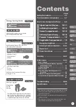 Preview for 3 page of Mitsubishi Electric MR-WX500C Operating Instructions Manual