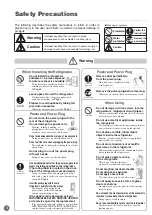 Предварительный просмотр 4 страницы Mitsubishi Electric MR-WX53Y Operating Instructions Manual