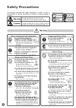 Предварительный просмотр 4 страницы Mitsubishi Electric MR-WX700C Operating Instructions Manual