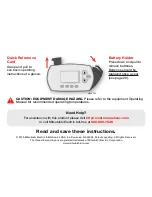 Preview for 2 page of Mitsubishi Electric MRCH1 Operating Manual