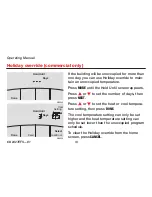 Preview for 16 page of Mitsubishi Electric MRCH1 Operating Manual