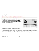 Preview for 22 page of Mitsubishi Electric MRCH1 Operating Manual