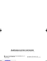 Предварительный просмотр 64 страницы Mitsubishi Electric MS-07NV - E2 (WH) Service Manual