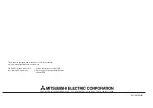 Предварительный просмотр 17 страницы Mitsubishi Electric MS-30RV Operating Instructions Manual