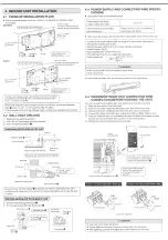 Предварительный просмотр 3 страницы Mitsubishi Electric MS-A07 YV Series Installation Manual