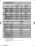 Preview for 4 page of Mitsubishi Electric MS-A18WV Service Manual