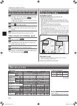 Предварительный просмотр 10 страницы Mitsubishi Electric MS-CP18VA Operating Instructions Manual