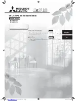 Preview for 1 page of Mitsubishi Electric MS-D30VC Operating Instructions Manual