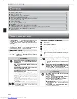 Preview for 2 page of Mitsubishi Electric MS-D30VC Operating Instructions Manual