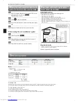 Preview for 10 page of Mitsubishi Electric MS-D30VC Operating Instructions Manual