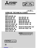 Mitsubishi Electric MS-GD-VB - E Service Technical Manual preview