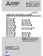 Mitsubishi Electric MS-GD-VB Service Manual предпросмотр