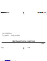 Preview for 14 page of Mitsubishi Electric MS-GD80VB Operating Instructions Manual