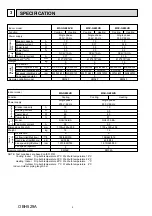 Предварительный просмотр 4 страницы Mitsubishi Electric MS-GE50VB-E1 Service Manual