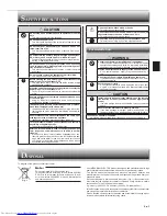 Preview for 3 page of Mitsubishi Electric MS-GE50VB Operating Instructions Manual