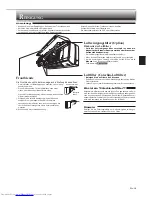 Preview for 17 page of Mitsubishi Electric MS-GE50VB Operating Instructions Manual