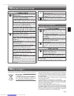 Preview for 21 page of Mitsubishi Electric MS-GE50VB Operating Instructions Manual