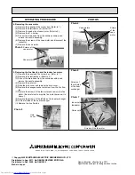 Предварительный просмотр 36 страницы Mitsubishi Electric MS-GE50VB Service Manual