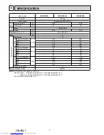 Preview for 4 page of Mitsubishi Electric MS-GF20VA - E1 Service Manual